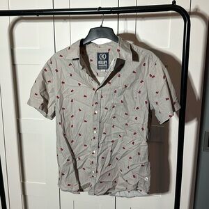 Kolby Red Solo Cup Button Up